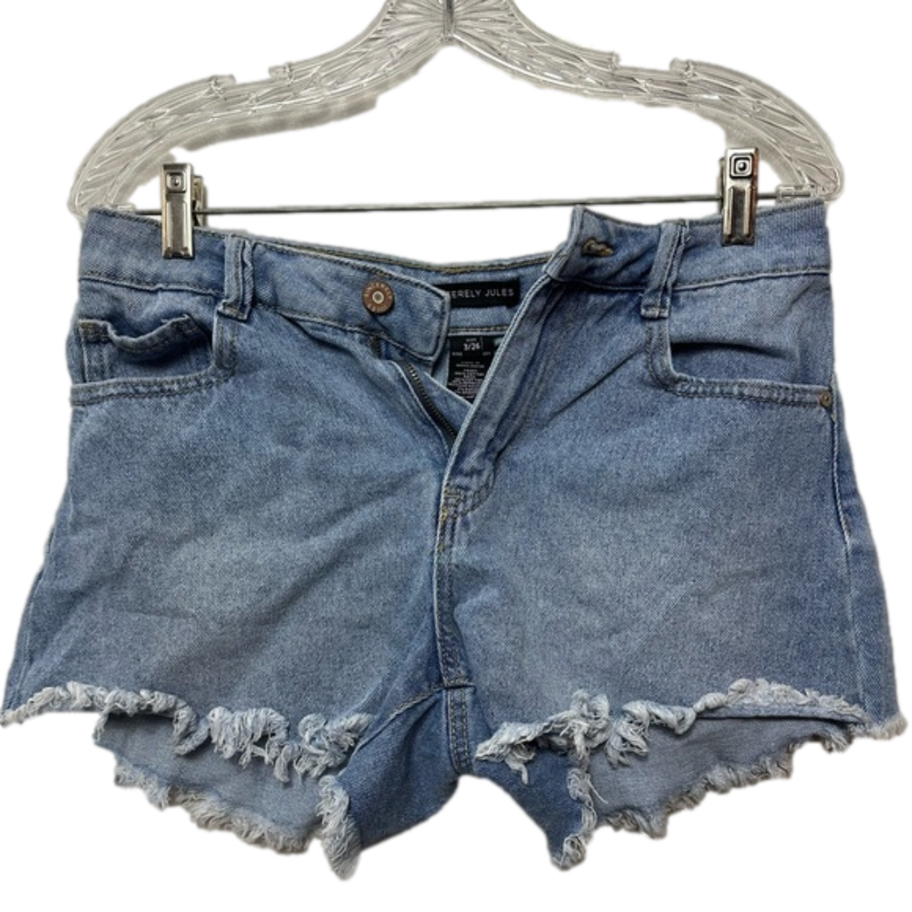 Sincerely Jules | Cut Off Denim Shorts | Size 3/26